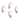 Push Back Stud Earring - Stainless Steel - 316 Stainless Steel Stud - 8.5gr - MJ103494 - MinjuanRong