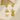 Push Back Stud Earring - Stainless steel - Fake peart - Vacuum Real gold plating - 12.8gr - MJ105648 - MinjuanRong