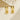 Push Back Stud Earring - Stainless steel - Vacuum Real gold plating - 18.9gr. - MJ105656 - MinjuanRong