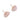 Push Back Stud Earring - Natural Stone - Pink Stone - 316 Surgical Stainless steel - Gold Tone Plated stone - 3.4gr - MJ104247 - MinjuanRong