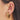 Push Back Stud Earring - Acrylic - 316 Stainless Steel Stud - Brown - 5.7gr - MJ104121 - MinjuanRong