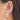 Push Back Stud Earring - Acrylic - 316 Stainless Steel Stud - White - 5.1gr - MJ104134 - MinjuanRong