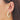 Push Back Stud Earring - Acrylic - 316 Stainless Steel Stud - Beige - 8.2gr - MJ104112 - MinjuanRong