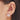 Push Back Stud Earring - Natural Stone - Pink Stone - 316 Surgical Stainless steel - Gold Tone Plated stone - 3.4gr - MJ104247 - MinjuanRong