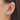Push Back Stud Earring - Natural Stone - Ruby zoisite - 316 Surgical Stainless steel - Gold Tone - Plated stone - 2.4gr - MJ104251 - MinjuanRong
