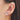Push Back Stud Earring - Natural Stone - lepidolite Lilac stone - 316 Surgical Stainless steel - Gold Tone Plated stone - 4.4gr - MJ104252 - MinjuanRong
