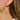 Huggie Hoop Wire Earring - Brass - Sea shellsmother of pearl - 18K Real Gold Plating - 5.6gr - MJ103735 - MinjuanRong