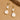 Push Back Stud Earring - Brass - Pearl - 316 Stainless Steel Stud - 18K Real Gold Plating - 8.6gr - MJ102529 - MinjuanRong