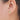 Push Back Stud Earring - Natural Stone Citrine - 316 Surgical Stainless Steel - Gold Tone Plated stone - 6.4gr - MJ201917 - MinjuanRong