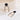 Push Back Stud Earring - Acrylic - Brass - 316 Stainless Steel Stud - 8.2gr - MJ202109 - MinjuanRong