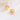 Push Back Stud Earring - Brass - 925 silver stud - 18k real gold plating - 7.4gr - MJ102884 - MinjuanRong