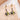 Push Back Stud Earring - Brass - Blue Moonstone - Obsidian - Sea shellsmother of pearl - Glazed Ceramics - Handmade - 316 Stainless Steel Stud - 18K Real Gold Plating - 8.6gr - MJ103761 - MinjuanRong
