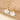 EnglishLock Earring - Brass - Pearl - 18K Real Gold Plating - 9.8gr - MJ102673 - MinjuanRong