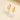 Huggie Hoop Wire Earring - Brass - Fake Pearl - 18K Real Gold Plating - 6.1gr - MJ102339 - MinjuanRong