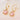 Push Back Stud Earring - brass - Crystal - 316 Stainless Steel Stud - 18K Real Gold Plated BrassKC gold Tone Plating - 3.6gr - MJ103677 - MinjuanRong