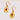 Wire Hook Earring - Stainless SteelAventurine Natural Stone - 18K Real Gold Vacuum Plating - 4.3gr - MJ103672 - MinjuanRong