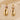 Push Back Stud Earring - Brass - Pearl - Natural Seashell - 316 Stainless Steel Stud - 18k real gold plating - 5.4gr - MJ103823 - MinjuanRong