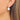 Huggie Hoop Wire Earring - Brass - Fake Pearl - 18K Real Gold Plating - 9.2gr - MJ102342 - MinjuanRong