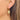 Huggie Hoop Wire Earring - Stainless SteelGrape Quartz - 18K Real Vacuum Plating - 5.5gr - MJ103695 - MinjuanRong