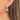 Push Back Stud Earring - Brass - Crystal - Stainless Steel Stud - Cubic Zircon - 18K Real Gold Plated - 4.8gr - MJ103852 - MinjuanRong
