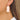 Push Back Stud Earring - Brass - Acrylic - 316 Stainless Steel Stud - 18K Real Gold Plating - 7.9gr - MJ102522 - MinjuanRong