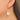 Wire Hook Earring - Brass - Whelk Seashell - 18K Real Gold Plating - 9.6gr - MJ103546 - MinjuanRong
