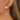 Push Back Stud Earring - Brass - 18K Real Gold Plated Brass - 4.6gr - MJ105729 - MinjuanRong