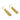 Push Back Stud Earring - Brass - 18k Real Gold Plating - 7.7gr - MJ101176 - MinjuanRong
