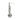 Push Back Stud Earring - Brass - 925 Silver Stud - 18K Real White Gold Plating - 12.8gr - MJ103033 - MinjuanRong
