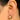 Huggie Hoop Wire Earring - Brass - 18k Real Gold Plating - 5.3gr - MJ201737 - MinjuanRong