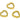 Clip Earring - Stainless Steel - Gold Tone Vacuum Plating - 4.9gr. - MJ101135 - MinjuanRong