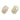 Push Back Stud Earring - Brass - Imitation Silver Stud - Imitation Pearls - Opal Stone - Enamel - 18K Real Gold Plating - 5.3gr - MJ102984 - MinjuanRong