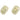 Push Back Stud Earring - Brass - Imitation Silver Stud - Imitation Pearls - Opal Stone - Enamel - 18K Real Gold Plating - 5.3gr - MJ102983 - MinjuanRong