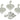 Push Back Stud Earring - Brass - 316 Stainless Steel Stud - 18K Real White Gold Plating - 12.7gr - MJ103944 - MinjuanRong
