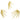 Push Back Stud Earring - Brass - 316 stainless steel stud - 18K Real gold plating - 5gr. - MJ102072 - MinjuanRong