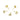 Push Back Stud Earring - Brass - Cubic Zircon - White Jade Crystal - 18k Real Gold Plating - 3gr. - MJ201416 - MinjuanRong