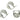 Hinged Back Earring - Brass - 18K Real White Gold Plating - 5.1gr - MJ101484 - MinjuanRong