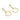 Push Back Stud Earring - Brass - 316 Stainless Steel Stud - 18K Real Gold Plating - 10.5gr - MJ101969 - MinjuanRong