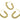 Push Back Stud Earring - Brass - 316 stainless steel stud - 18K Real Gold Plating - 10.1gr. - MJ101934 - MinjuanRong