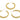 Push Back Stud Earring - Brass - 316 Surgical Stainless Steel - 18K Real Gold Plating - 10.3gr - MJ102053 - MinjuanRong