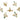 Cuff Earring - Brass - Zircon - 18K Real Gold Plated Brass - 4.3gr - MJ201875 - MinjuanRong