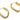 Huggie Hoop Wire Earring - Brass - Zircon - 18k real gold plated brass - 10.4gr - MJ200504 - MinjuanRong