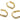 Huggie Hoop Wire Earring - Brass - Zircon - 18k real gold plated brass - 10.4gr - MJ200504 - MinjuanRong