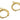 Huggie Hoop Wire Earring - Brass - 18k real gold plated brass - 2.8gr - MJ200264 - MinjuanRong