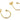 Push Back Stud Earring - Brass - 925 silver stud - 18k real gold plated - 3gr - MJ100695 - MinjuanRong