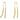 Push Back Stud Earring - Brass - 925 silver stud - 18k real gold plated brass - 10.1gr - MJ102125 - MinjuanRong