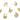 Push Back Stud Earring - brass - Pearl - Zircon - 925 silver stud - 18k real gold plated - 4.4gr - MJ100672 - MinjuanRong