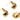 Push Back Stud Earring - Brass - 18K Real Gold Plating - 9gr - MJ100690 - MinjuanRong