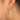 Push Back Stud Earring - Brass Stud - zircon - 18K Real Gold Plated - 12.9gr - MJ100660 - MinjuanRong