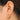 Push Back Stud Earring - Brass - 316 Surgical Stainless Steel Stud - 18K Real Gold Plated Brass - 6.3gr - MJ102123 - MinjuanRong